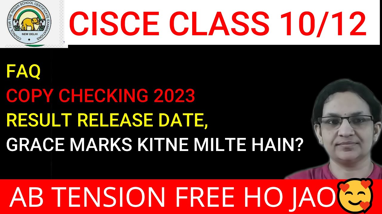 ICSE/ISC 2023 Board Exams Copy Correction- Results Date, No Fail- NEW ...
