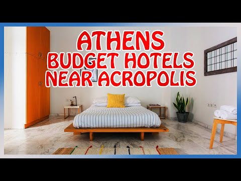 Athens : Best Budget Hotels Near The Acropolis