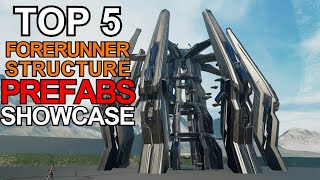 Top 5 Forerunner Structure Prefabs Showcase | Halo 5