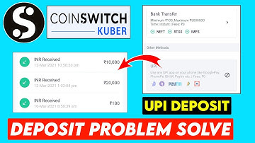 coinswitch deposit problem solved | coinswitch upi deposit problem solve