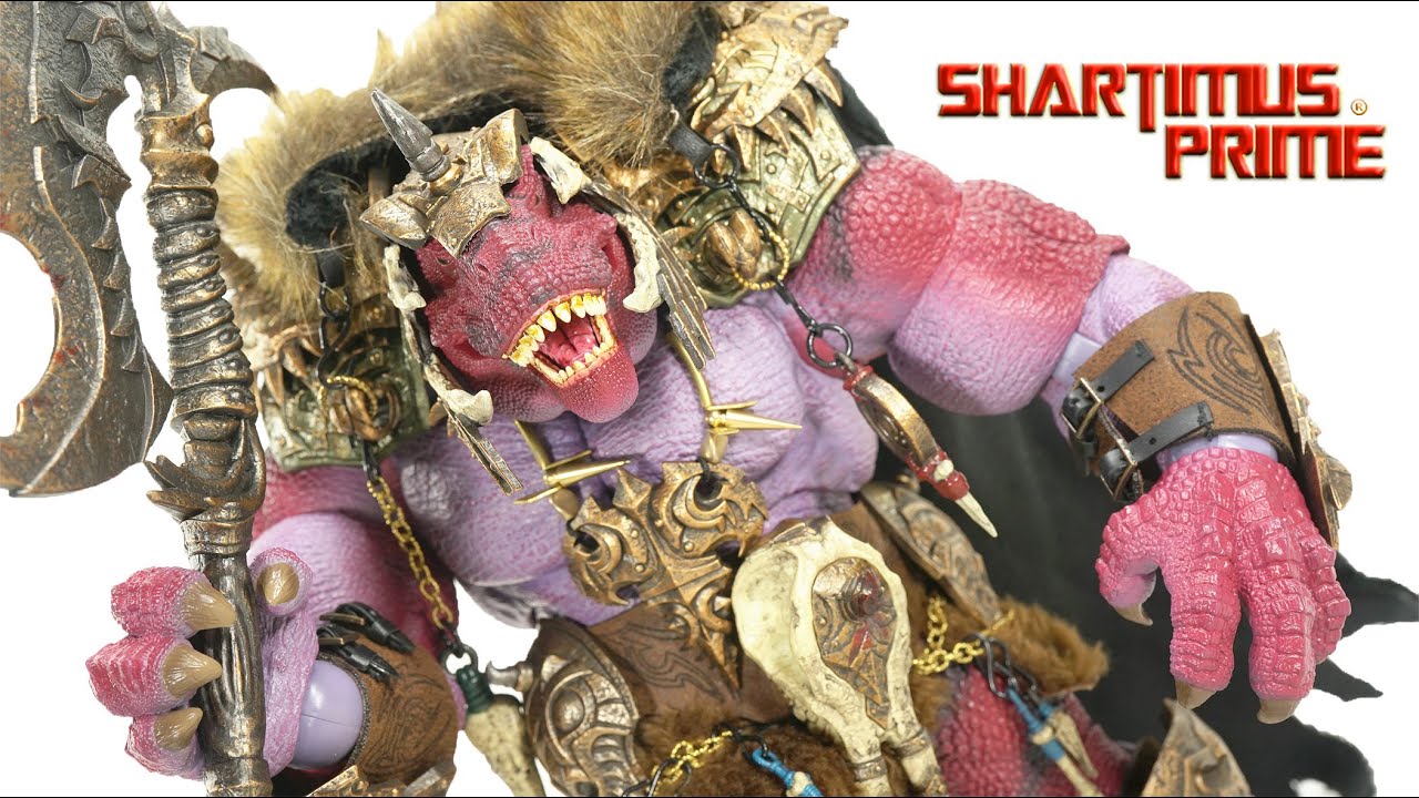 1/12 AXYTOYS ティラノサウルス部族兵士 レッド AxyToys Bloodblade T-Rex Red Version Dinosaur Battlefield 1:12