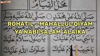ROHATIL ~ MAHALUL QIYAM| Belajar Dibaan Barzanji Nadhom YA NABI SALAM 'ALAIKA مولد الديبعى البرزنجى