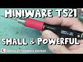 Miniware TS21 Portable 100W Soldering Iron With C210 Tip : Test And Review