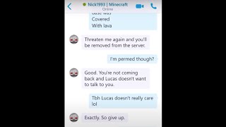 Nick1993 abusing - Lichcraft Admin
