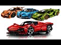 All LEGO Technic Supercars scale 1:8 2016 - 2022 Compilation/Collection Speed Build
