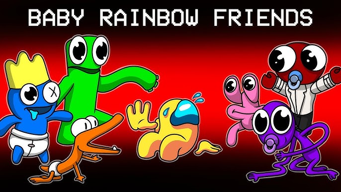 Rainbow Friends Babies vs Box Animation