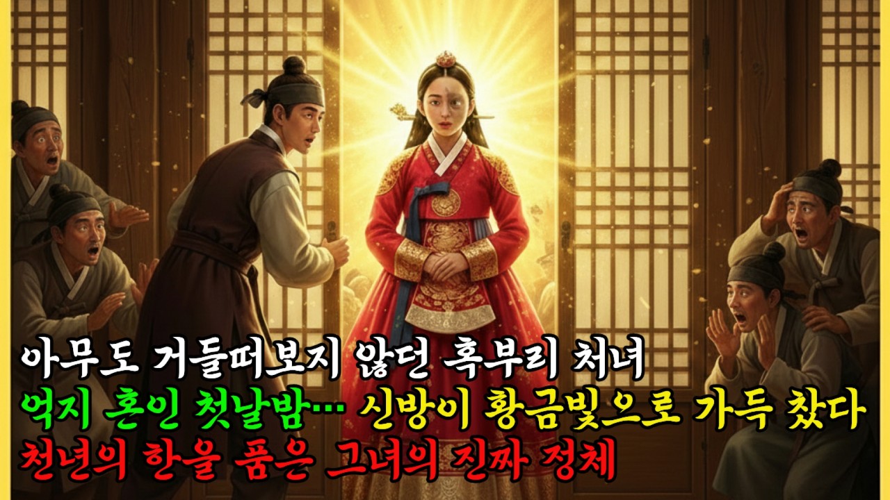 혹부리 처녀를 돈 주고 데려온 사내… 첫날밤 뒤주에서 벌어진 기적