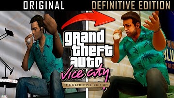 GTA Trilogy: Vice City Original vs Definitive Edition - Comparison