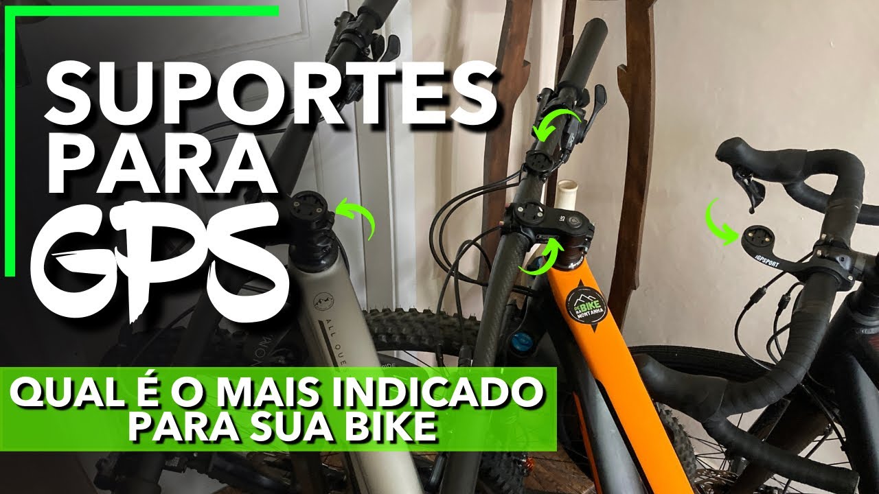 QUAL O MELHOR SUPORTE PARA GPS NA BIKE? COMPARATIVO YouTube