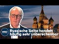 BEZEHUNGSKRISE MIT RUSSLAND: Wie gefährlich ist der Streit mit Putins Riesenreich | WELT Interview