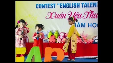 Hội thi Tài năng Tiếng Anh cho trẻ mẫu giáo - Năm học: 2024 - 2025 của Trường Mầm non Quế Nham