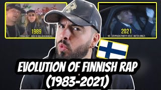 🇫🇮 Evolution Of Finnish Rap (1983-2021) *First TIME Reaction To Finnish Rap*