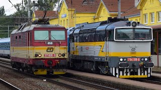 Vlaky Staré Město u Uherského Hradiště - 14.7.2018 / Trains in Staré Město u Uherského Hradiště