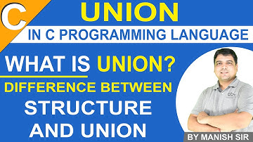 Union in C | Difference between Structure and Union in C | C Programming Tutorial