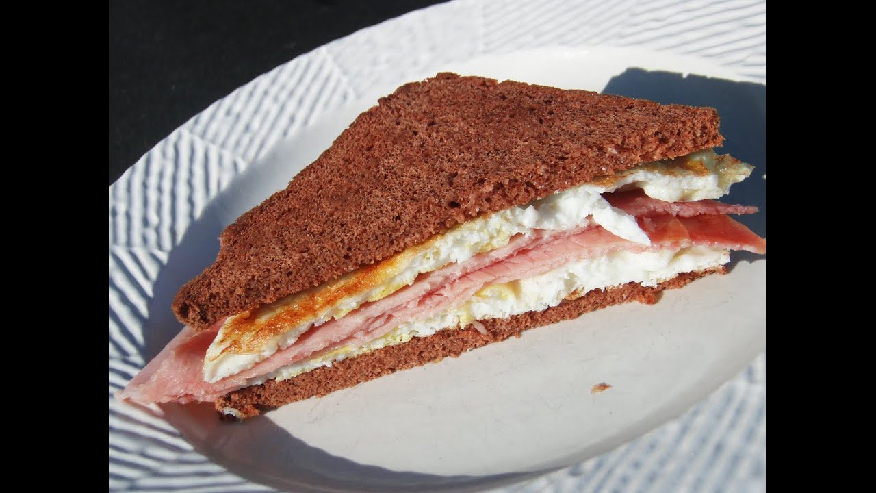 Zero Carb Egg White & Ham Sandwich On Carb Zero™ YouTube