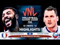 France vs Sloveniia | VNL 2021 | Bronze Medal Match | Highlights | Earvin Ngapeth vs Toncek Stern