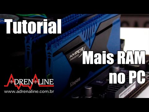Vídeo: Como Adicionar RAM
