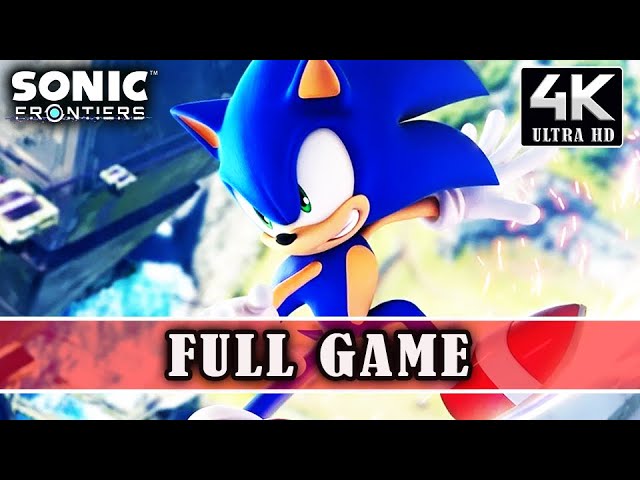 SONIC FRONTIERS Full Gameplay Walkthrough / No Commentary 【FULL GAME】4K  Ultra HD 