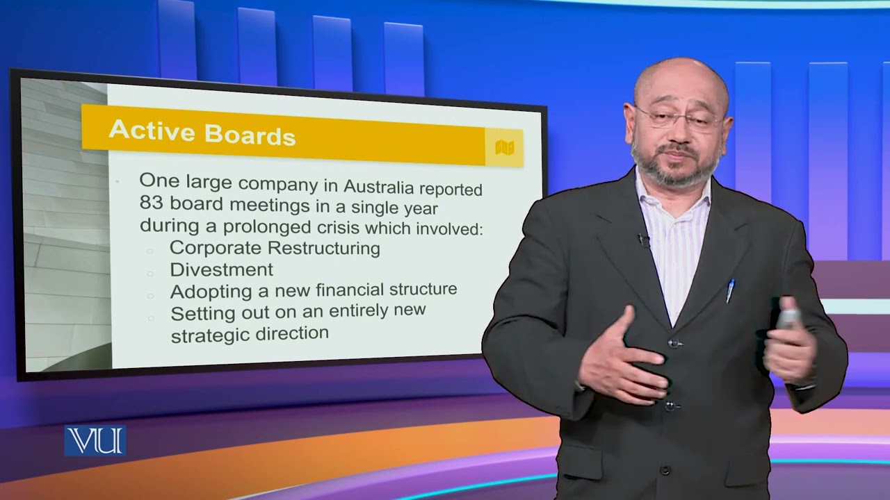 Active and Passive Boards | Corporate Governance | MGT717_Topic098