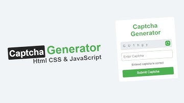 Create Advenced Captcha Generator With HTML CSS & JavaScript #html #css #javascript #coding