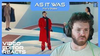 Video Editor Reacts to Harry Styles - As It Was