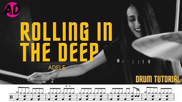 Rolling in the Deep - Adele - Drum Cover (Drum Score)