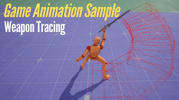 UE5 Game Animation Sample #8 - Melee Weapon/Damage Tracing #1