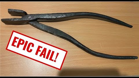 Forging My First Pair of Tongs