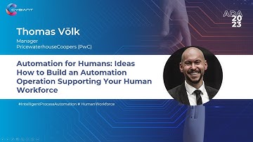 Thomas Völk | Automation for Humans: Creating a Human-Supported Automation Operation