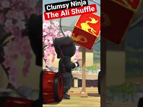 Clumsy Ninja performs The Ali Shuffle