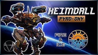[WR] 🔥 Fire & Ice HEIMDALL (Pyro Oxy) – Titan Gameplay | War Robots