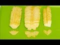 How to cut pineapple with different shapes  carving fruit