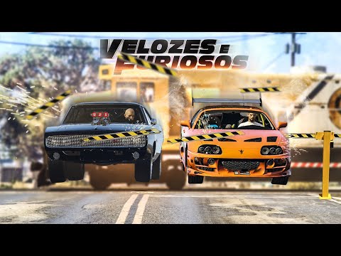 NOVA SÉRIE DO CANAL - GTA V: VELOZES E FURIOSOS *TRAILER OFICIAL*