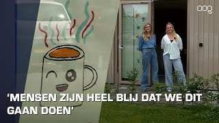 Marianne en Rebecca openen koffiezaak in Ten Boer waar inwoners elkaar kunnen ontmoeten