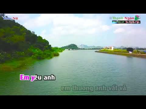 Em Yêu Anh Như Câu Hò Ví Dặm Karaoke Tone Nữ | Bản Chuẩn 2020 - Nhạc Sống Thanh Ngân