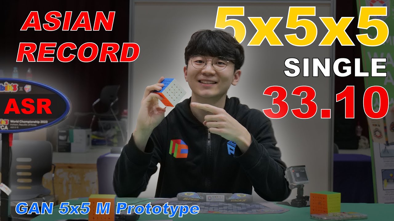 5.70 3x3 National Record Average