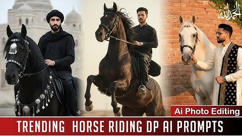 Best Horse Riding DP Prompts | Trending AI Photo Editing Ideas 2025 (Gemini + ChatGPT)