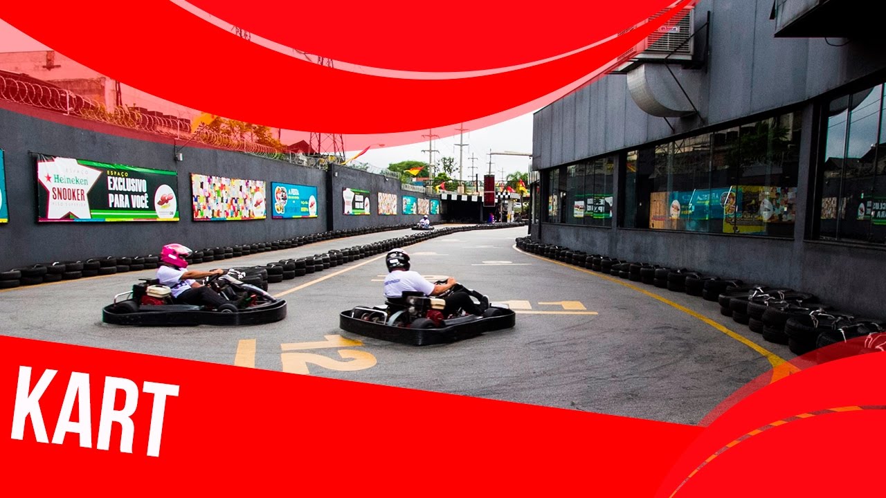 Pista de Kart em São Paulo - É no parque SP Diversões