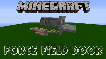 Minecraft: Force Field Door
