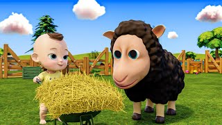 Baa Baa Black Sheep Song + More Nursery Rhymes \& Kids Songs