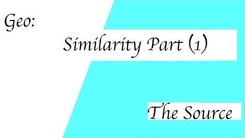 part (1)similarity of triangles | geometry | first forum of secondary | first term