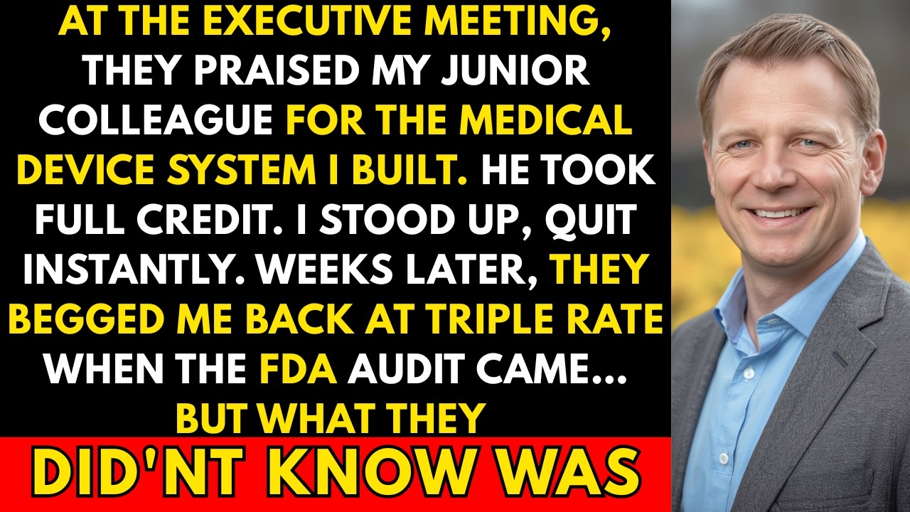 They Praised My Colleague For My Work; I Quit — Then Came Back At Triple Rate | OFFICE REVENGE