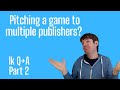 1k Subscribers Q + A - your game design questions answered! Part 2