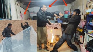 Roof Repair with Love: Master Hussein's Concern for His Sister!