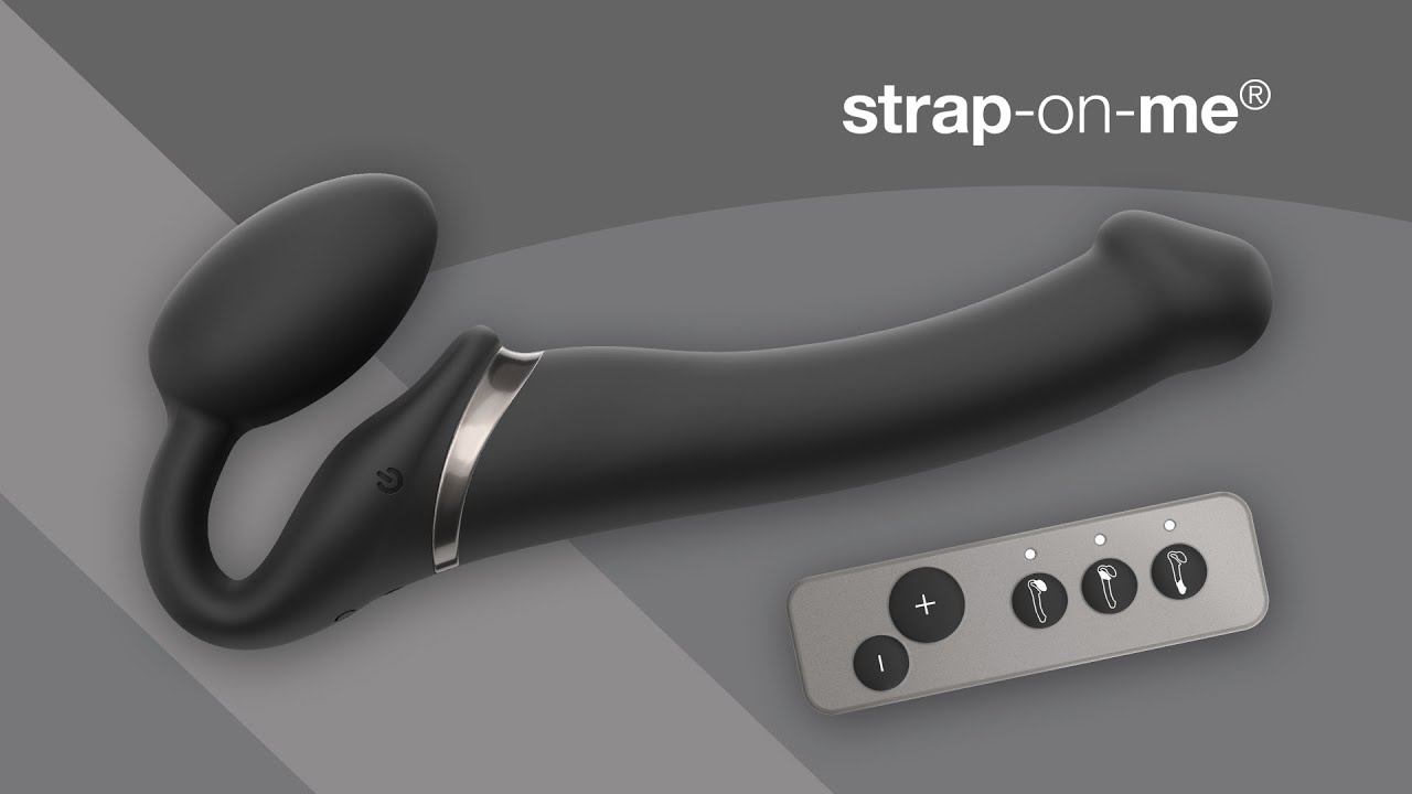 Страпон безремневой с вибрацией Strap-On-Me Vibrating Violet XL: продажа,  цена в Киеве. Интимные игрушки от 