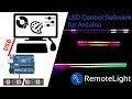 How to control led strip with arduino from pc  remotelight led control software