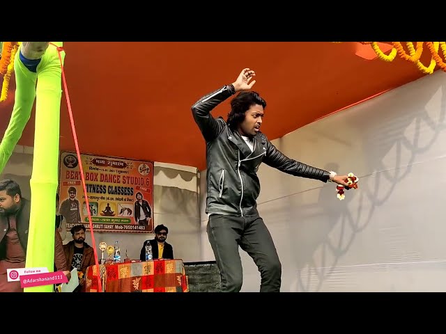 Thik Hai Song Dance Video | Adarsh Anand Best Stage Performance | Adarsh No.1 class=