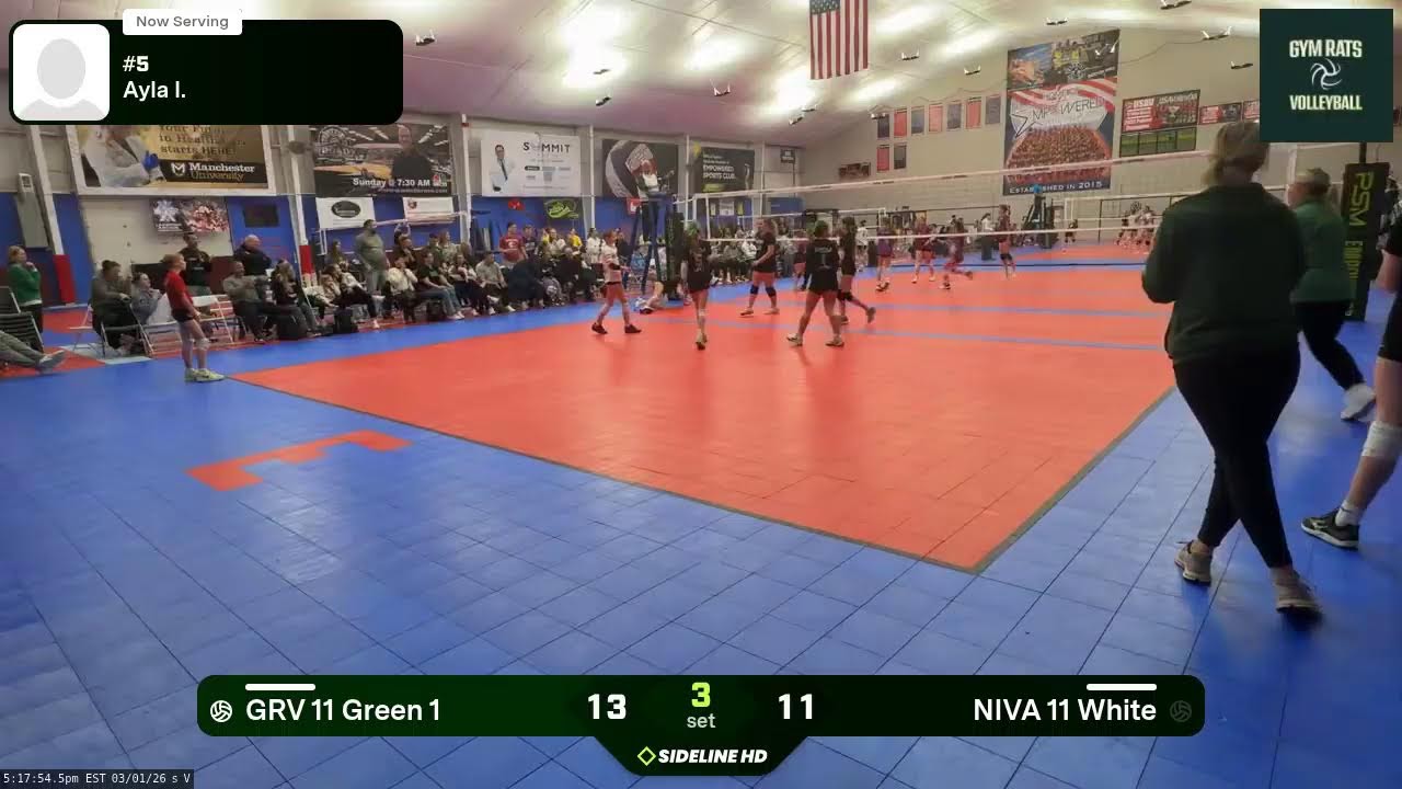 GRV 11 Green 1 @ NIVA 11 White (2026.03.01)