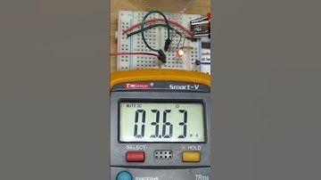 2 Parallel Photo Diodes Current Measurement Through LED Circuit Multimeter Measured #multimeter