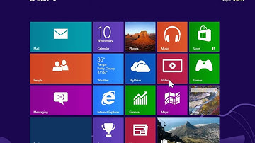 Windows 8.0 Professional - Access the Maps App
